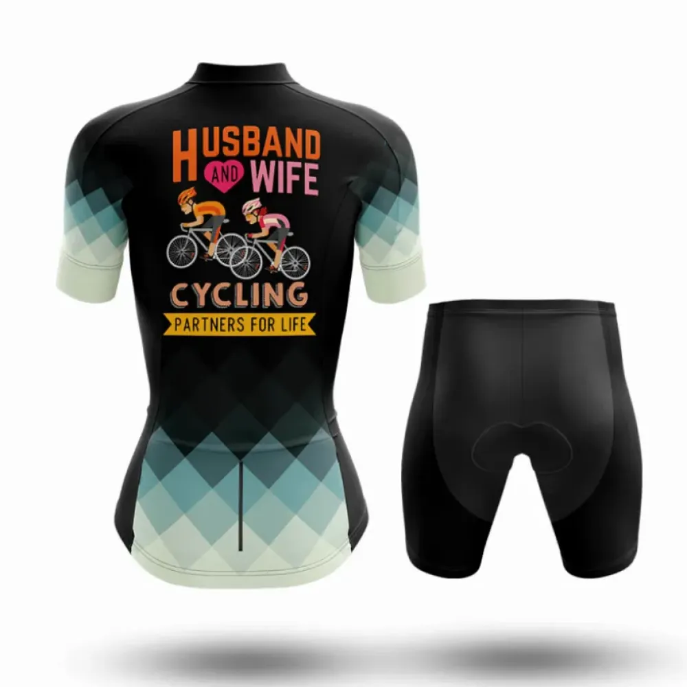 Cycling Shorts Breathable Black/Gray/Purple