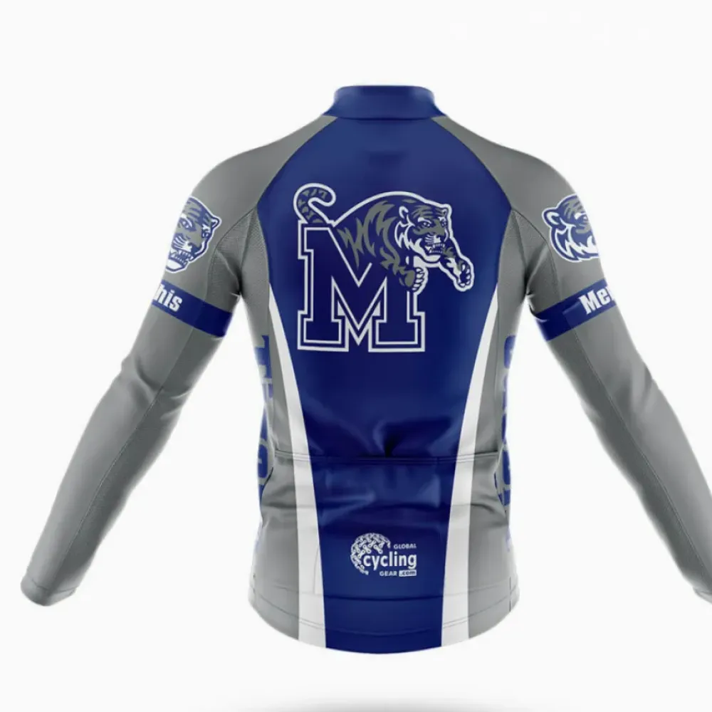 Memphis Cycling Bibs University White/Black/Grey