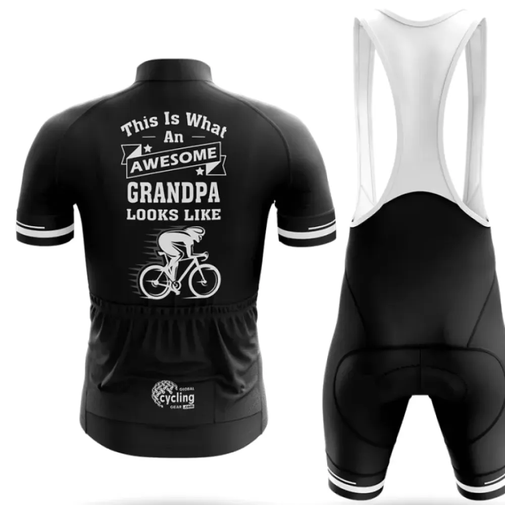 Cycling Bibs V6 Awesome White/Black/Grey