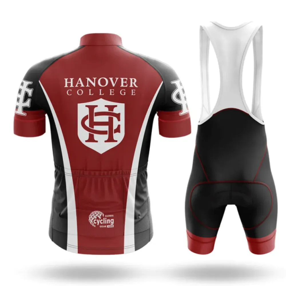 Hanover College Cycling Kit Full Set College Red/Black/White