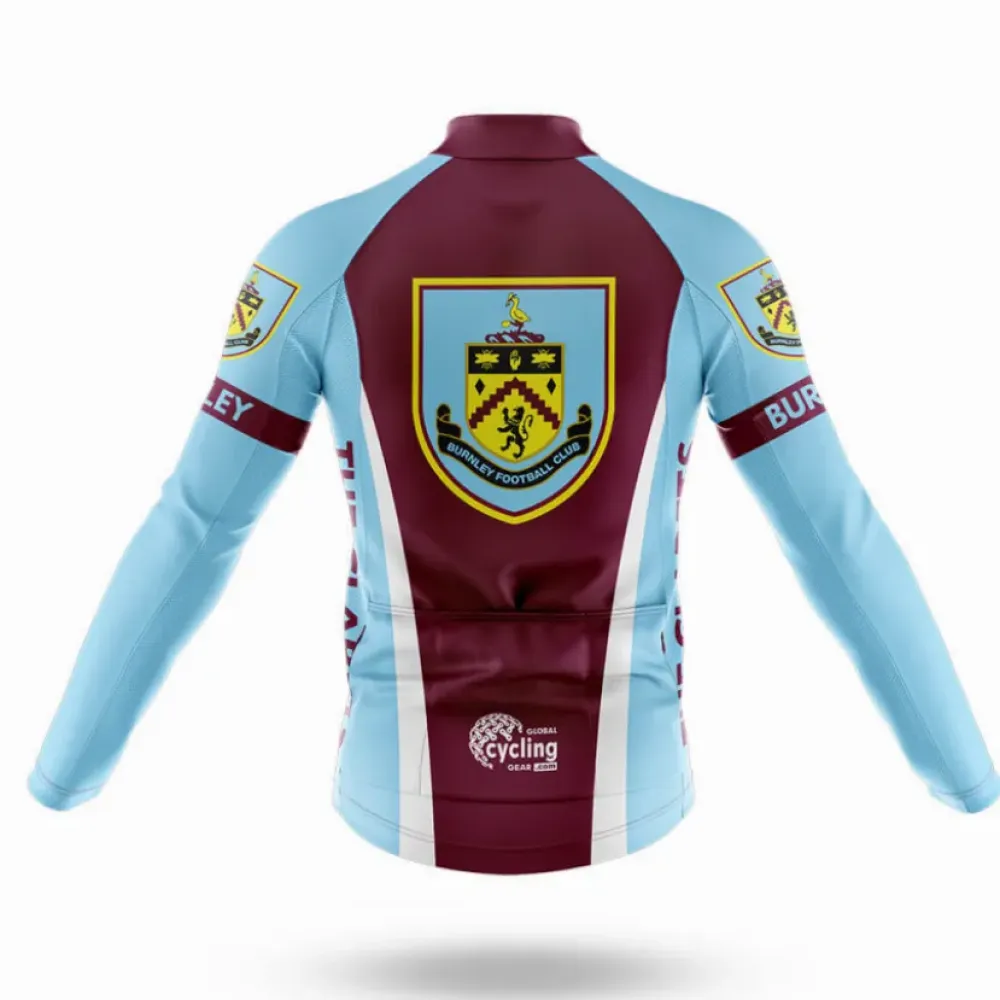 Burnley FC Cycling Kit Clarets Light Blue/Burgundy/White