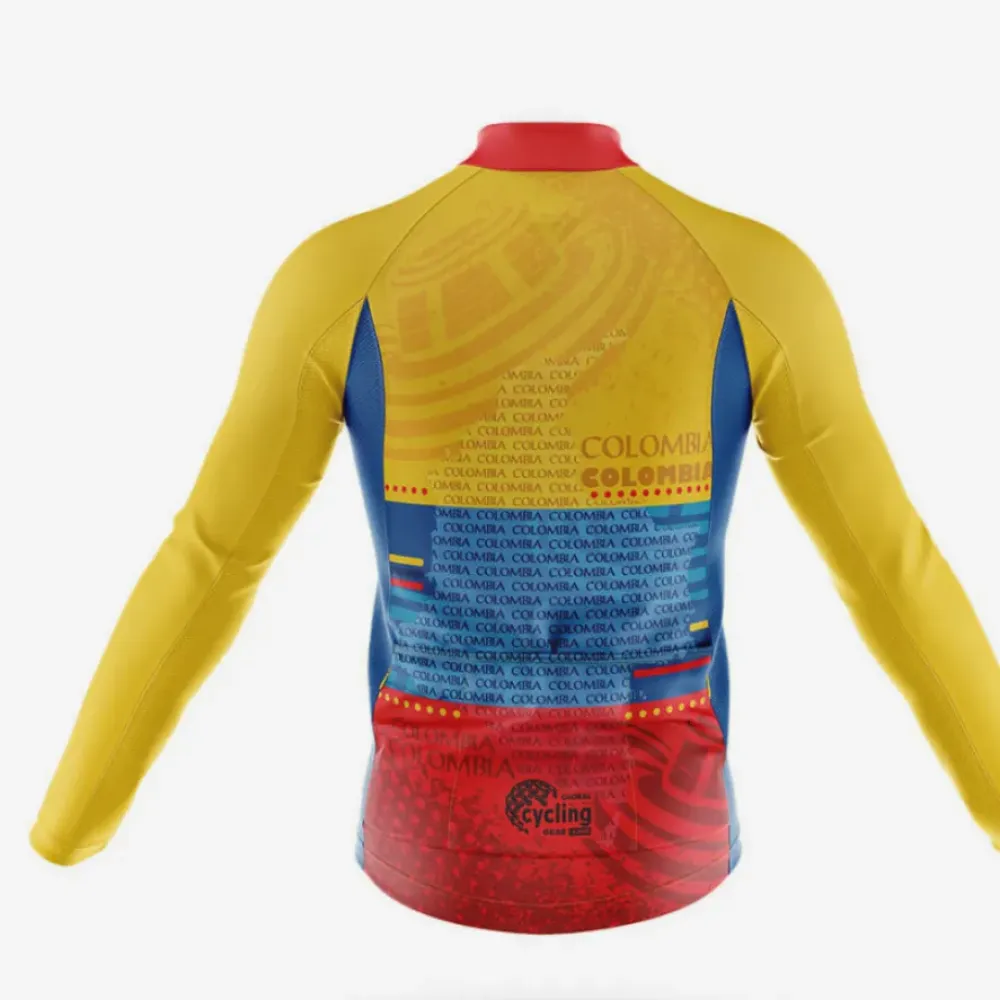 Colombian Pride Cycling Kit Full Set Blue/Yellow/Red