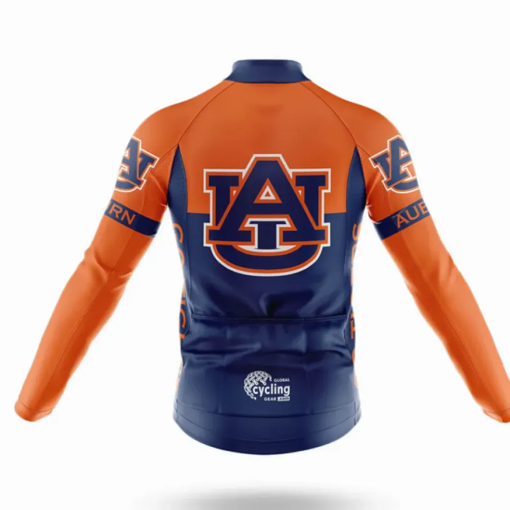 Auburn University Cycling Bibs Ver.2 Breathable Orange/Black/White