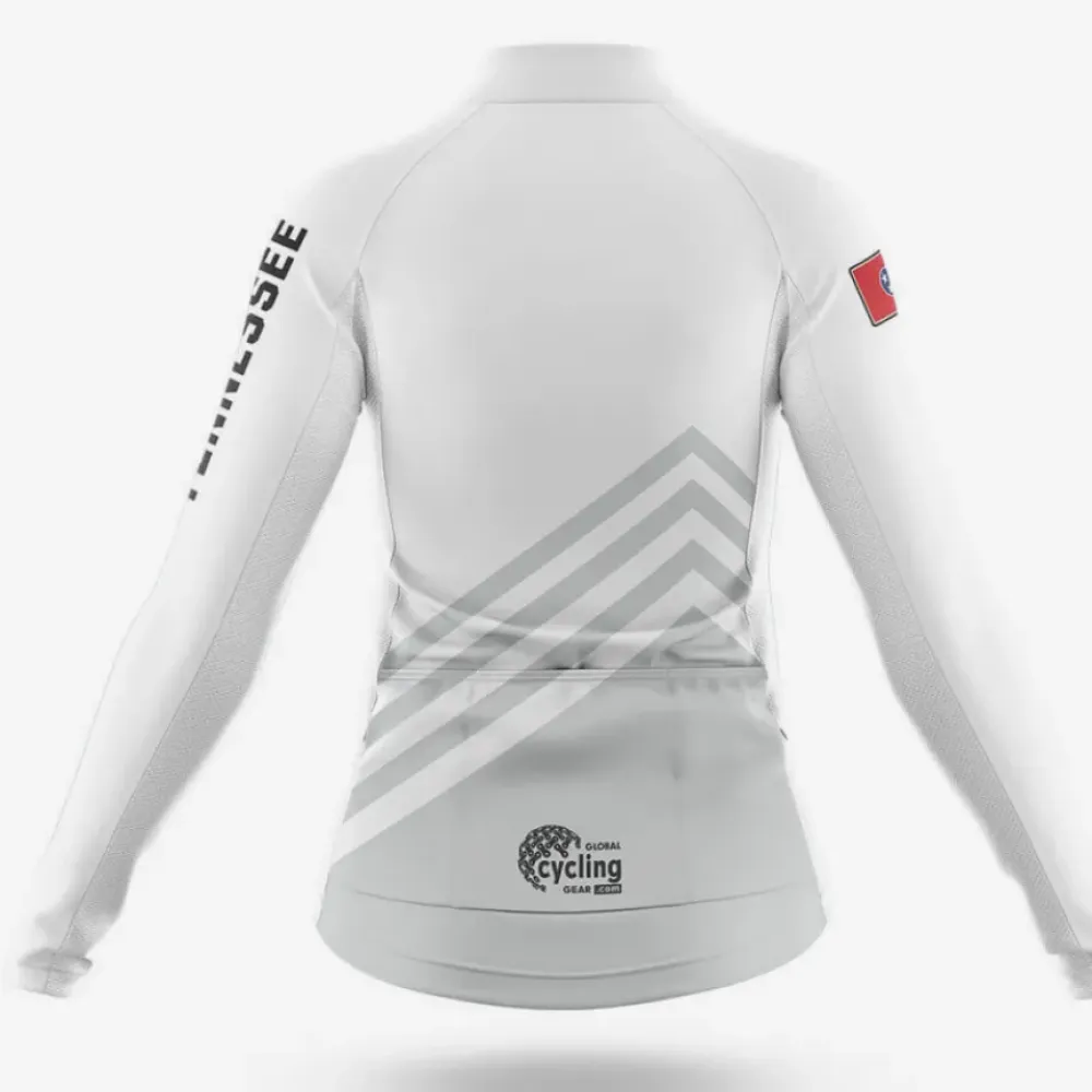 Women's Tennessee S4 Cycling Jersey White/Grey/Red