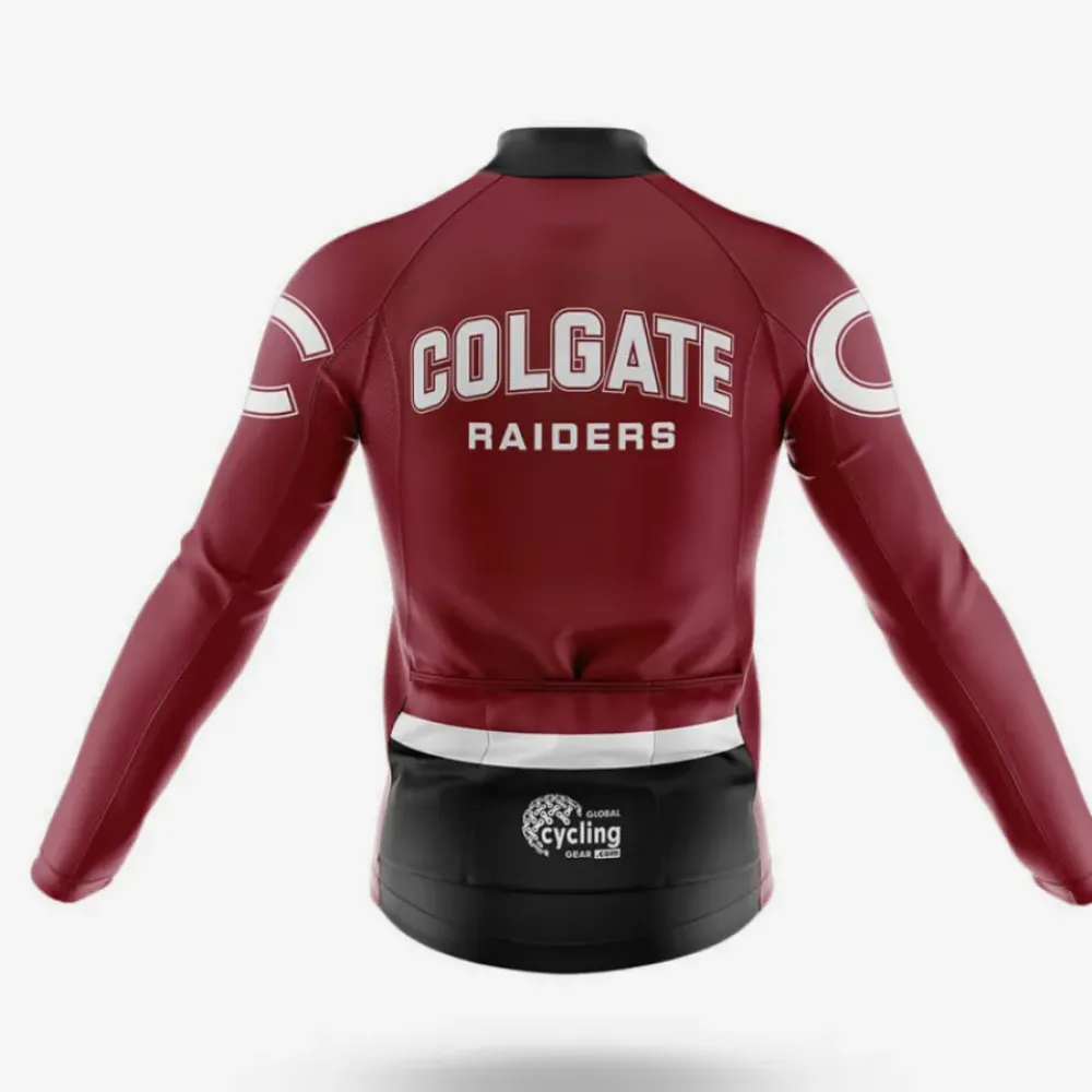 Colgate Raiders Cycling Bibs Breathable Burgundy/Black/White