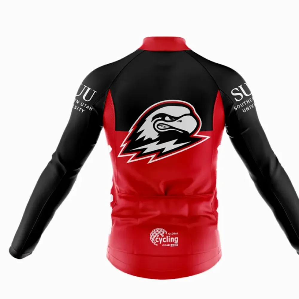 Southern Utah University Cycling Bibs Ver.2 Breathable Black/Red/White