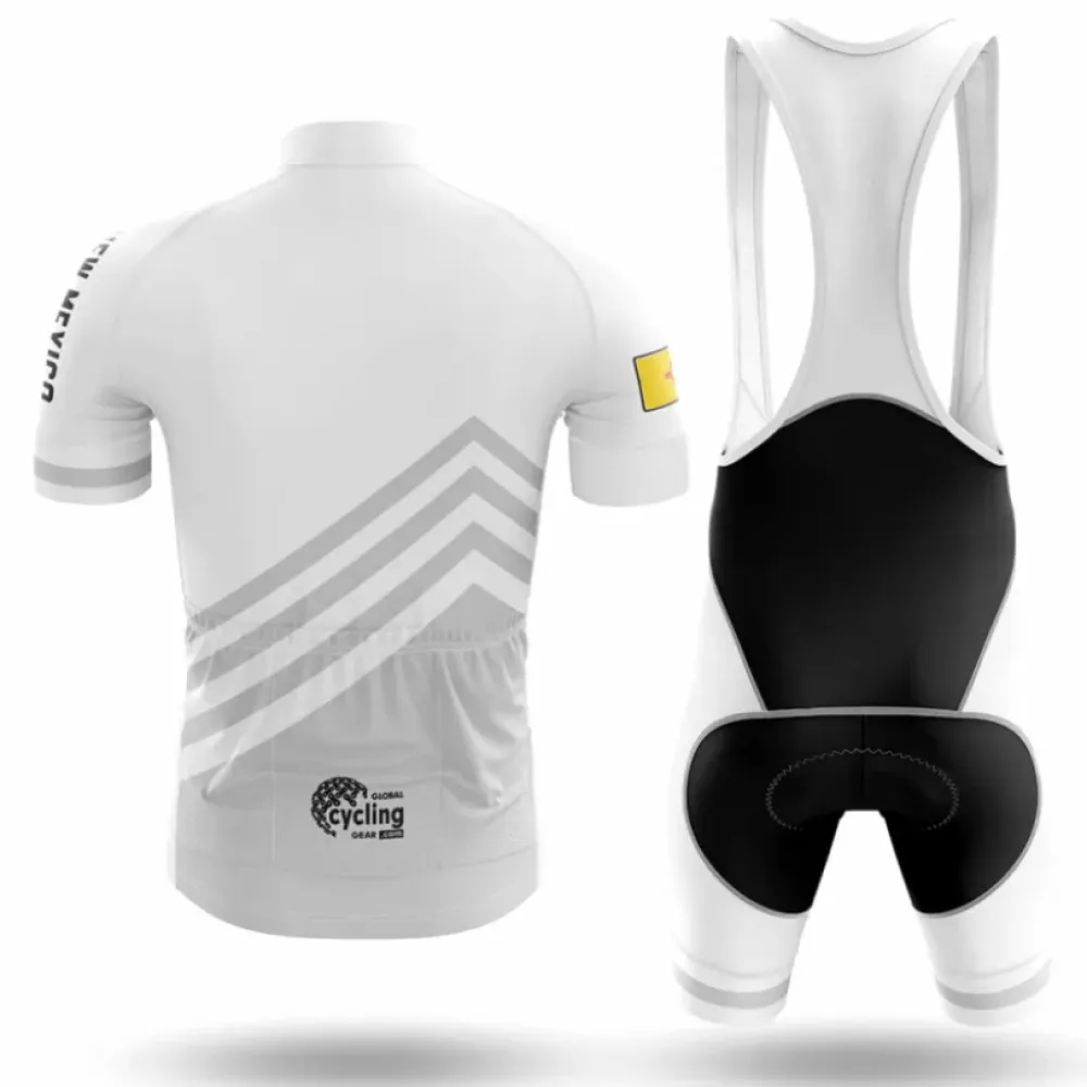 New Mexico S4 Cycling Jersey White/Grey/Yellow