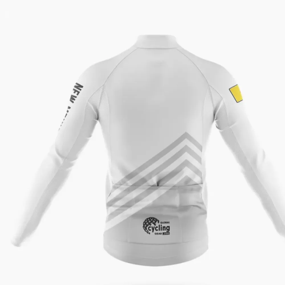 New Mexico S4 Cycling Jersey White/Grey/Yellow