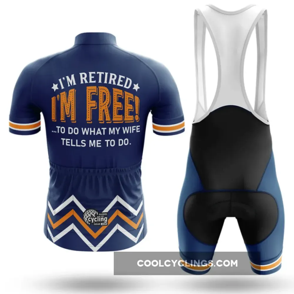 Retired V7 Long Sleeve Navy/Orange/White