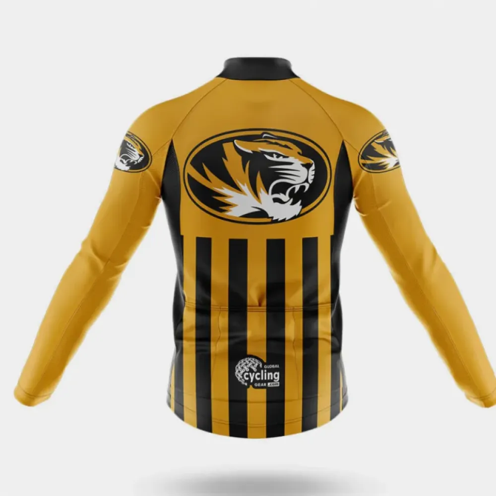 University of Missouri Cycling Kit Full Set Yellow/Black/Gold