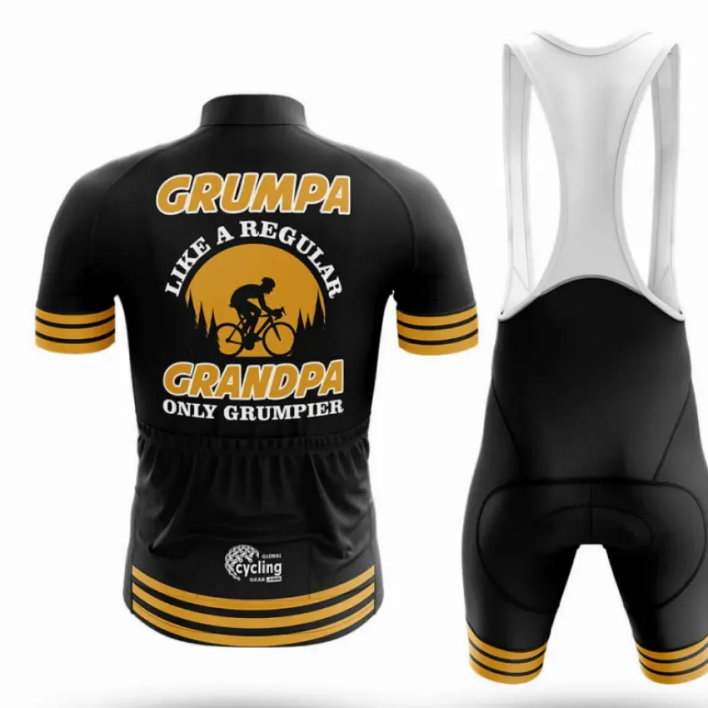 Grumpa Cycling Kit Unique Black/Gold/White