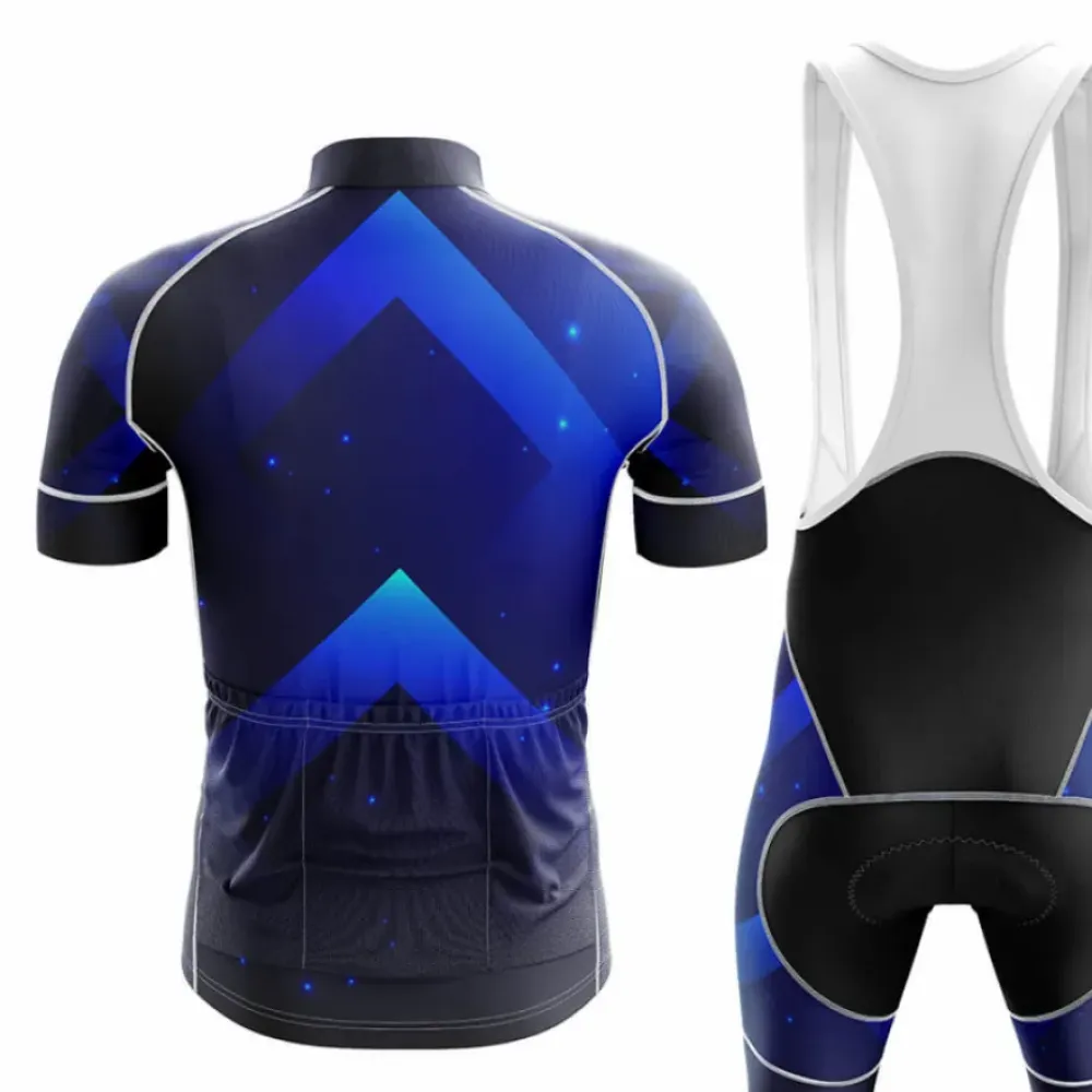 Eat Sleep Bike Repeat Cycling Kit - Jersey   Bibs Dynamic Blue/Black/White