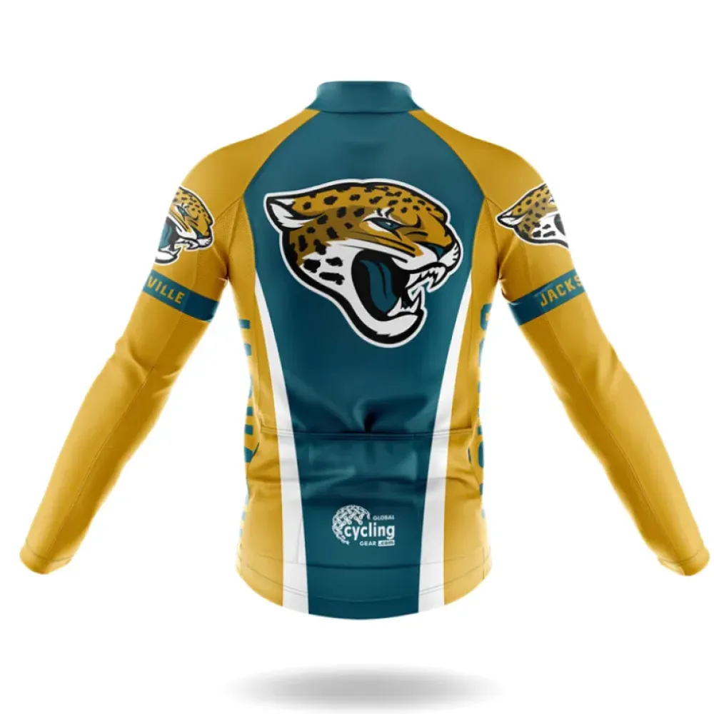 Jacksonville Jaguars Cycling Kit Full Set Teal/Gold/White