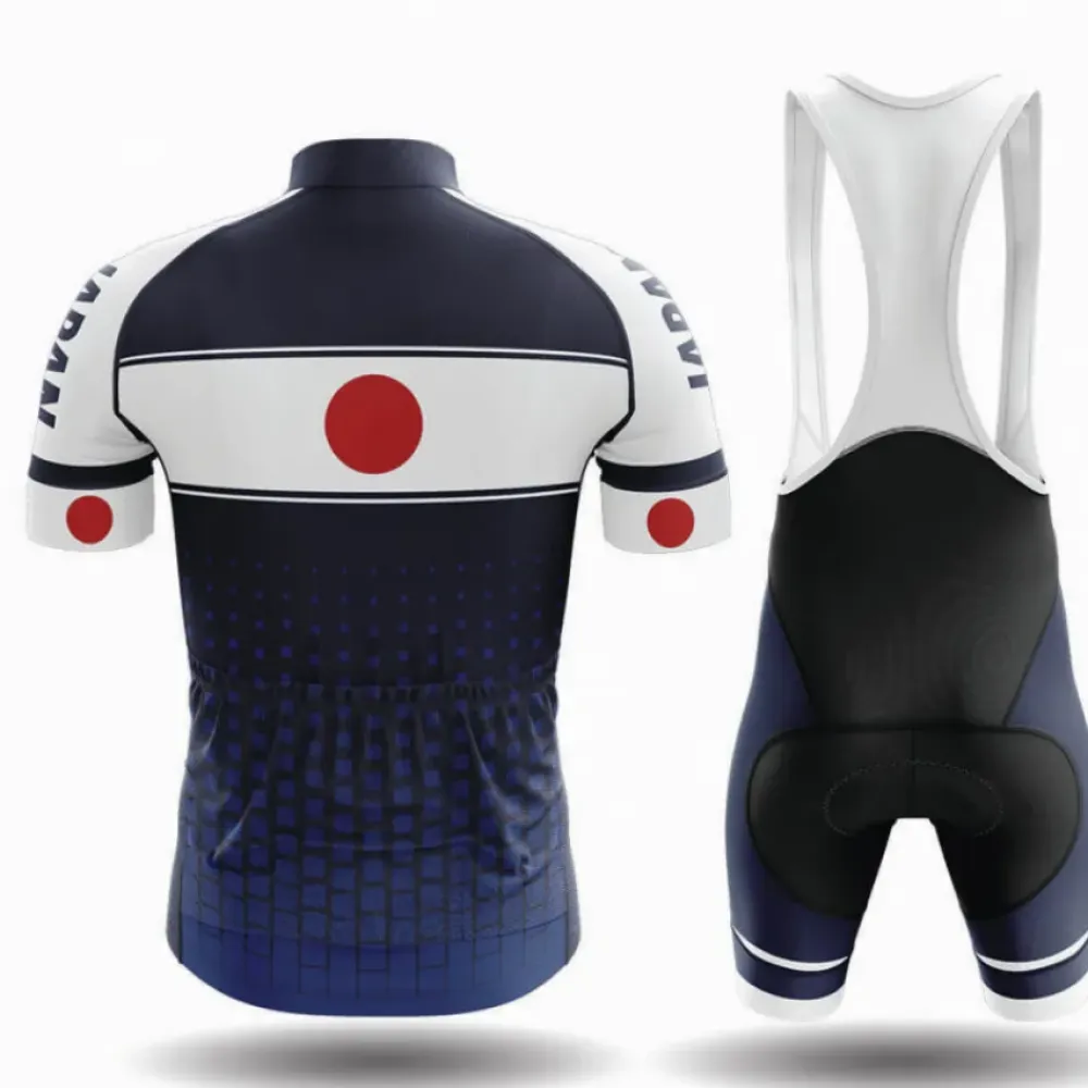 Japan S1 Cycling Jersey Navy/White/Red