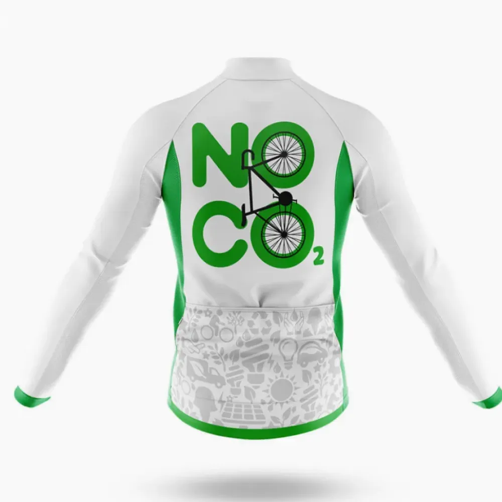 Global Cycling Kit No CO2 White/Green/Black