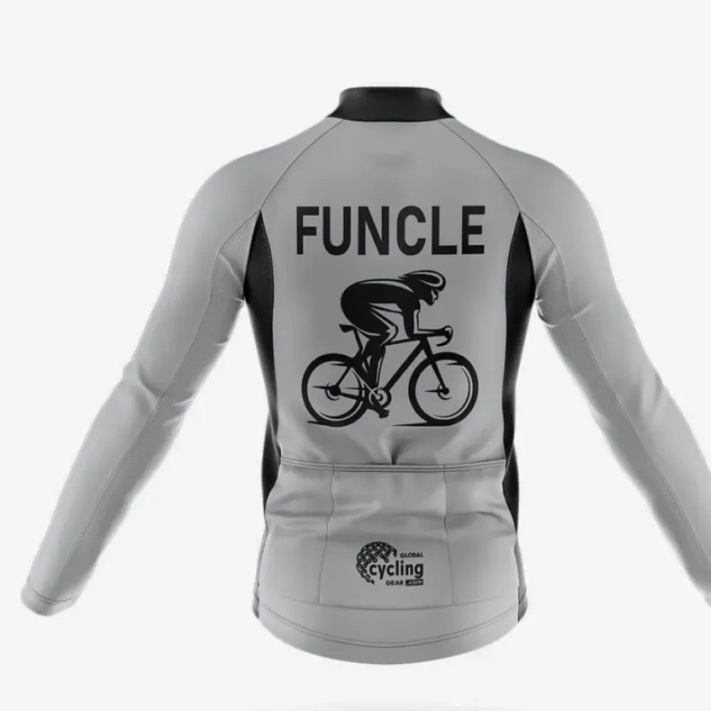 Funcle Cycling Kit Full Set Gray/Black/White
