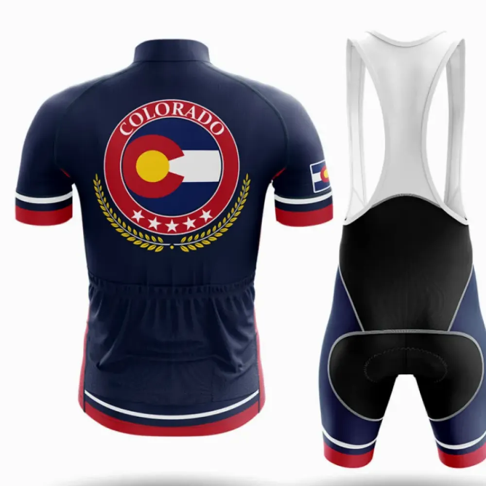 Colorado V19 Cycling Kit Full Set Navy/Red/White