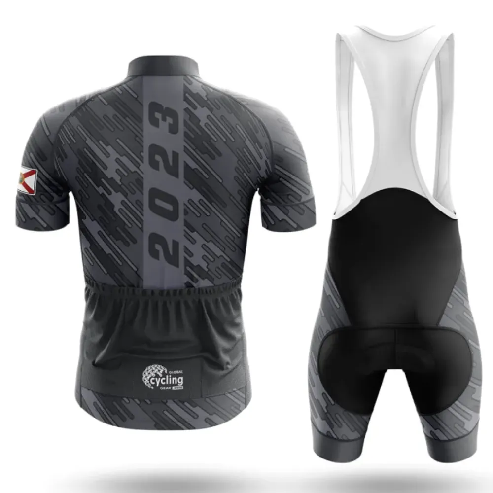 Florida 2023 Cycling Kit Full Set Ver.3 Modern Gray/Black/White