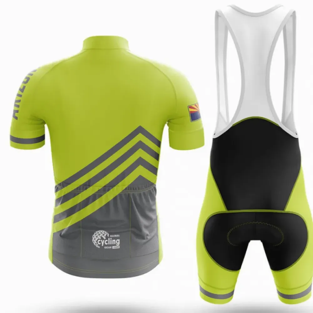 Arizona S4 Lime Green Cycling Kit Full Set