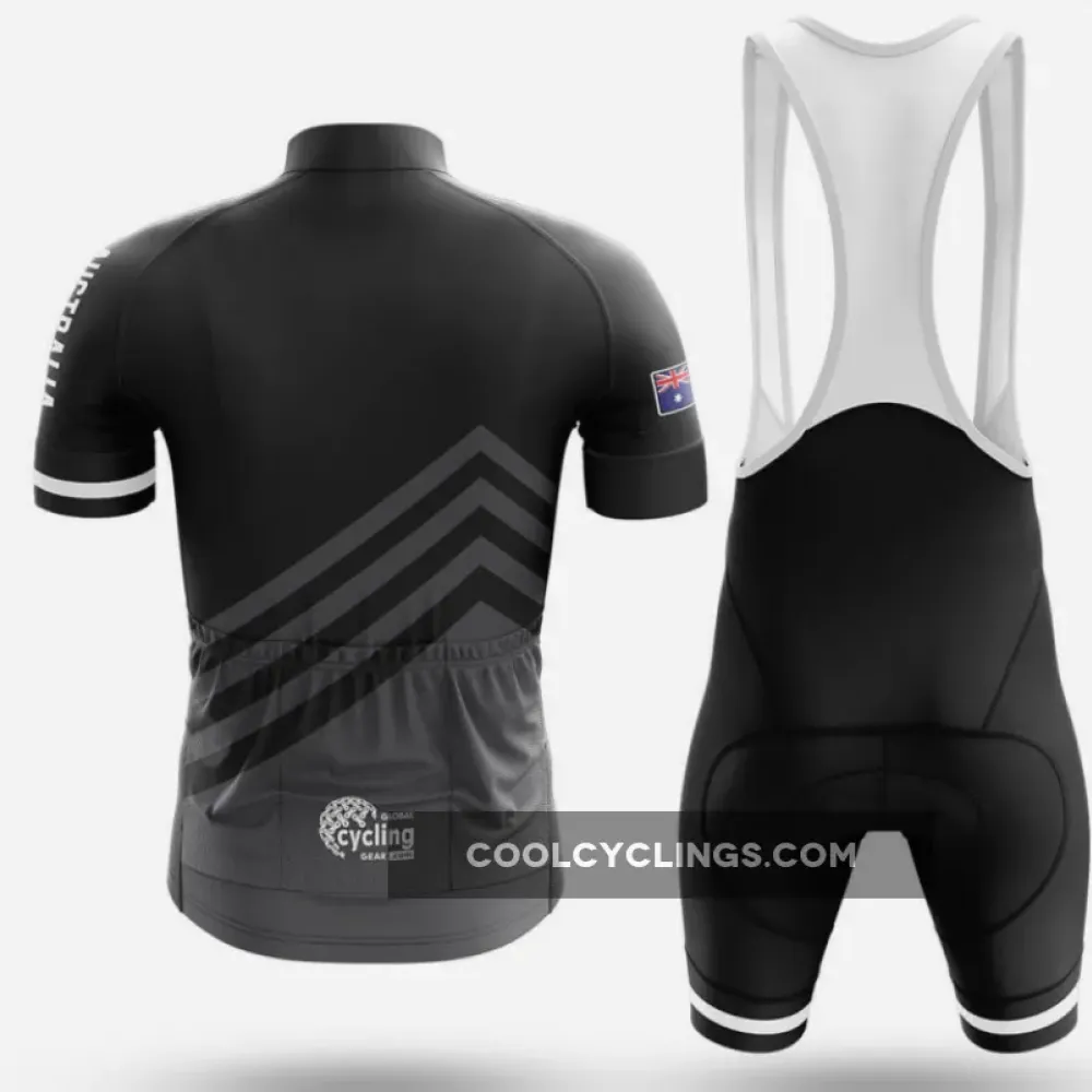 Australia S5 Long Sleeve Black/Red/Grey