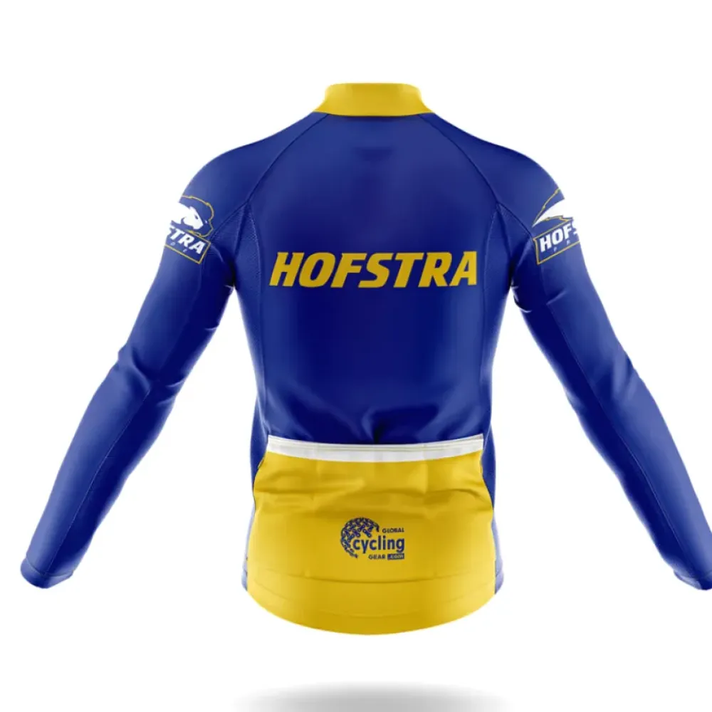 Hofstra Cycling Bibs Comfortable Blue/Yellow/White