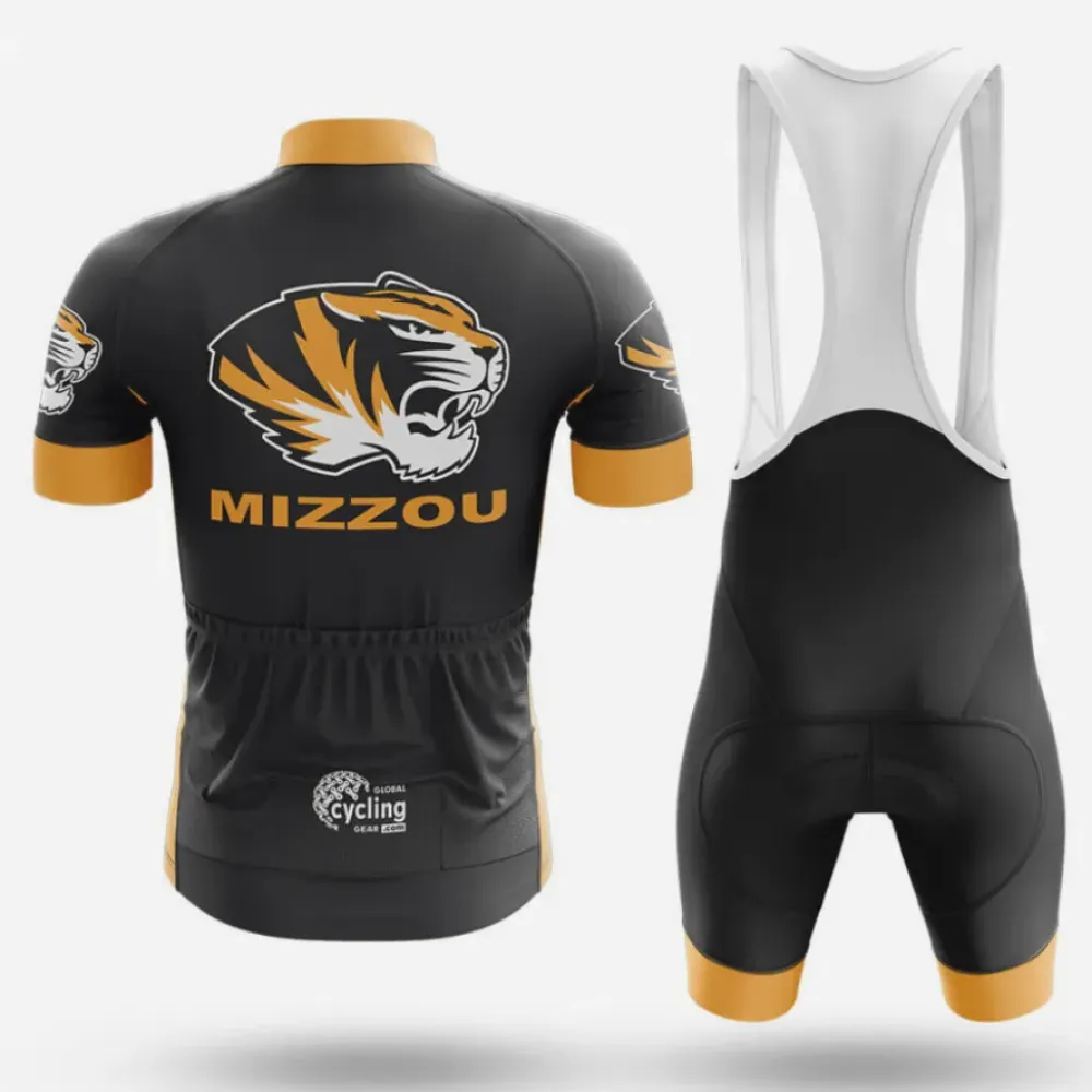 Mizzou Cycling Jersey Tiger Black/Gold/Orange
