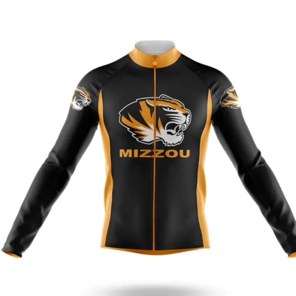 Mizzou Cycling Jersey Tiger Black/Gold/Orange