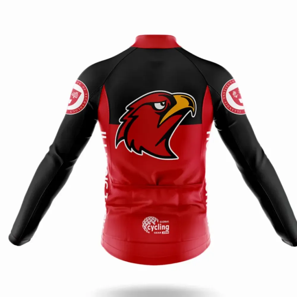Illinois Institute of Technology Cycling Kit Full Set Ver.2 Eagle Red/Black/White