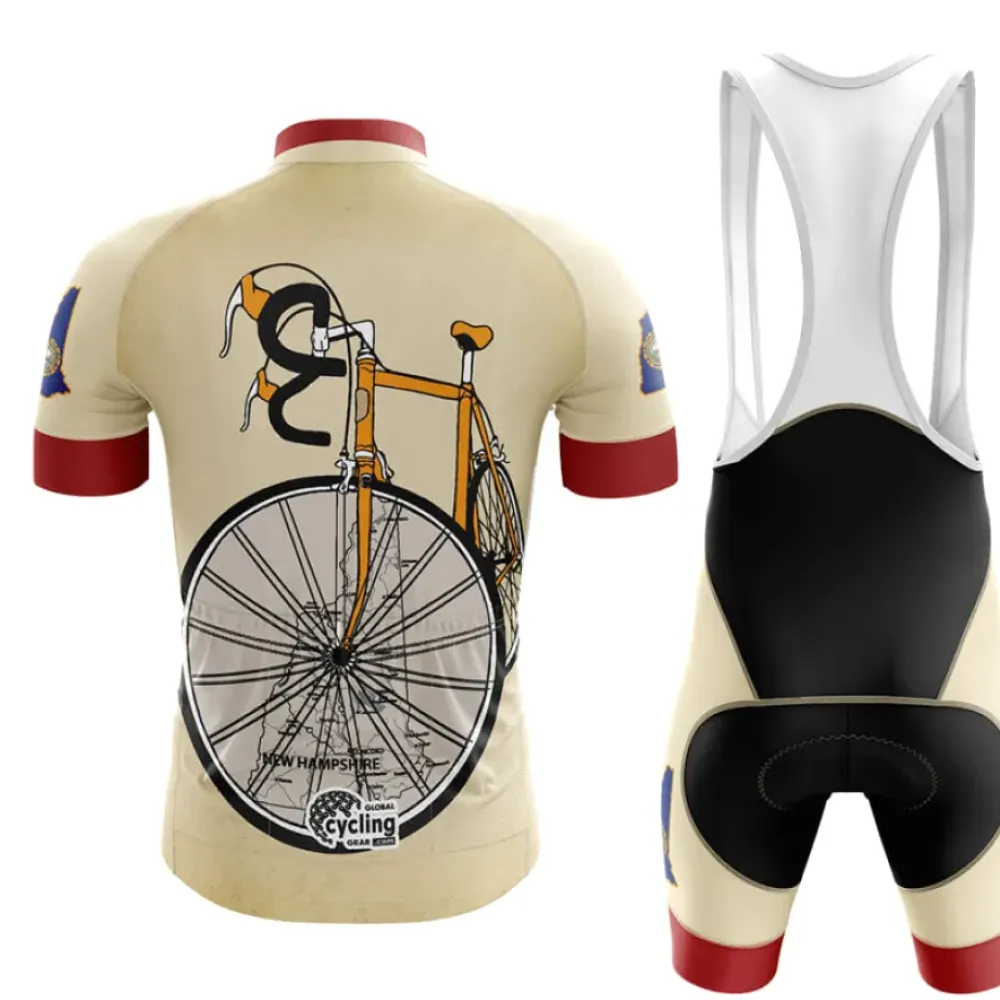 New Hampshire Riding Club Long Sleeve Cream/Red/Gold