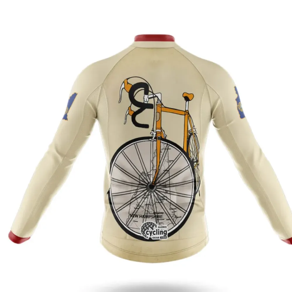New Hampshire Riding Club Long Sleeve Cream/Red/Gold