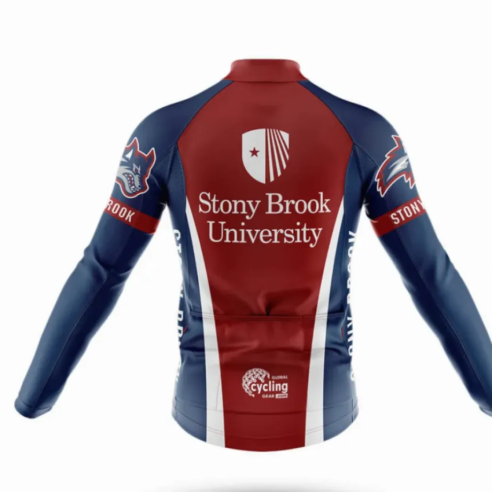 Stony Brook Cycling Bibs Comfortable Navy/Red/White