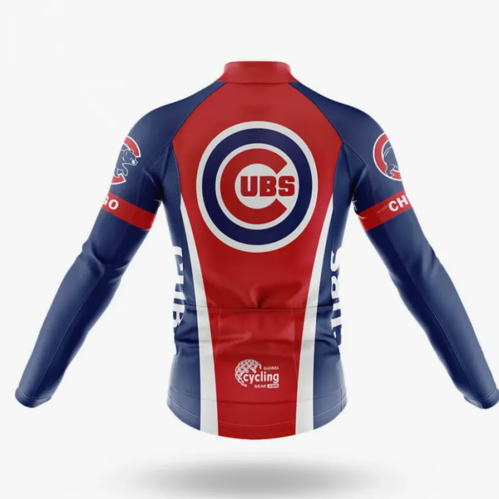 Chicago Bears Cycling Bibs Comfortable Navy/Red/White