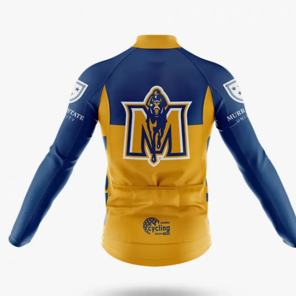 Murray State University Cycling Bibs Ver.2 Comfortable Navy/Yellow/White