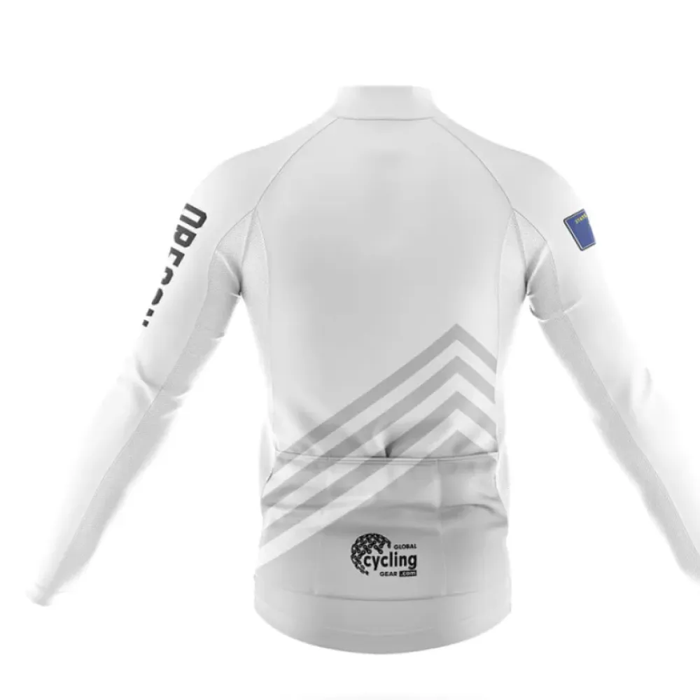 Oregon S4 Cycling Jersey White/Grey/Black