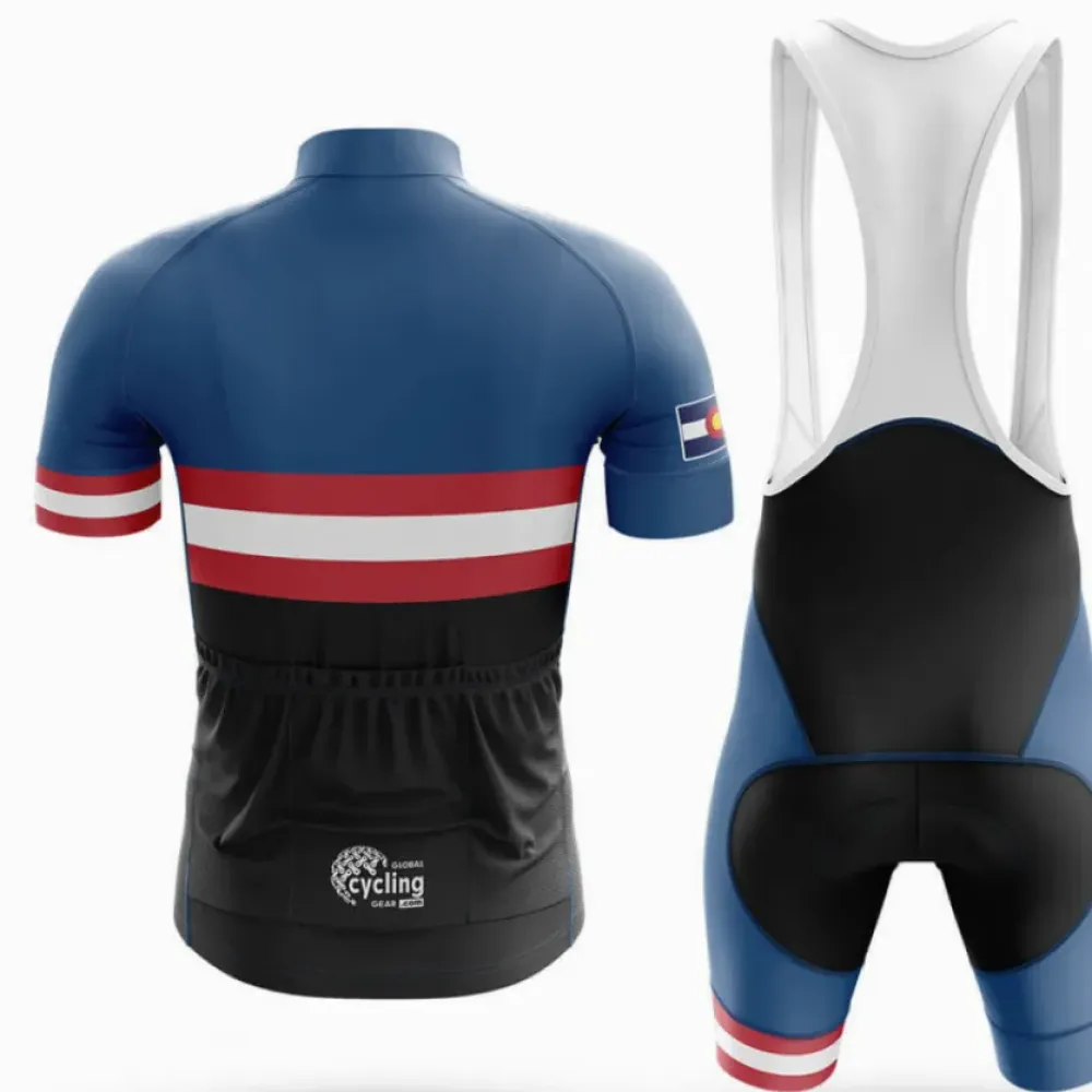 Colorado S26 Cycling Kit Full Set Navy/Red/White