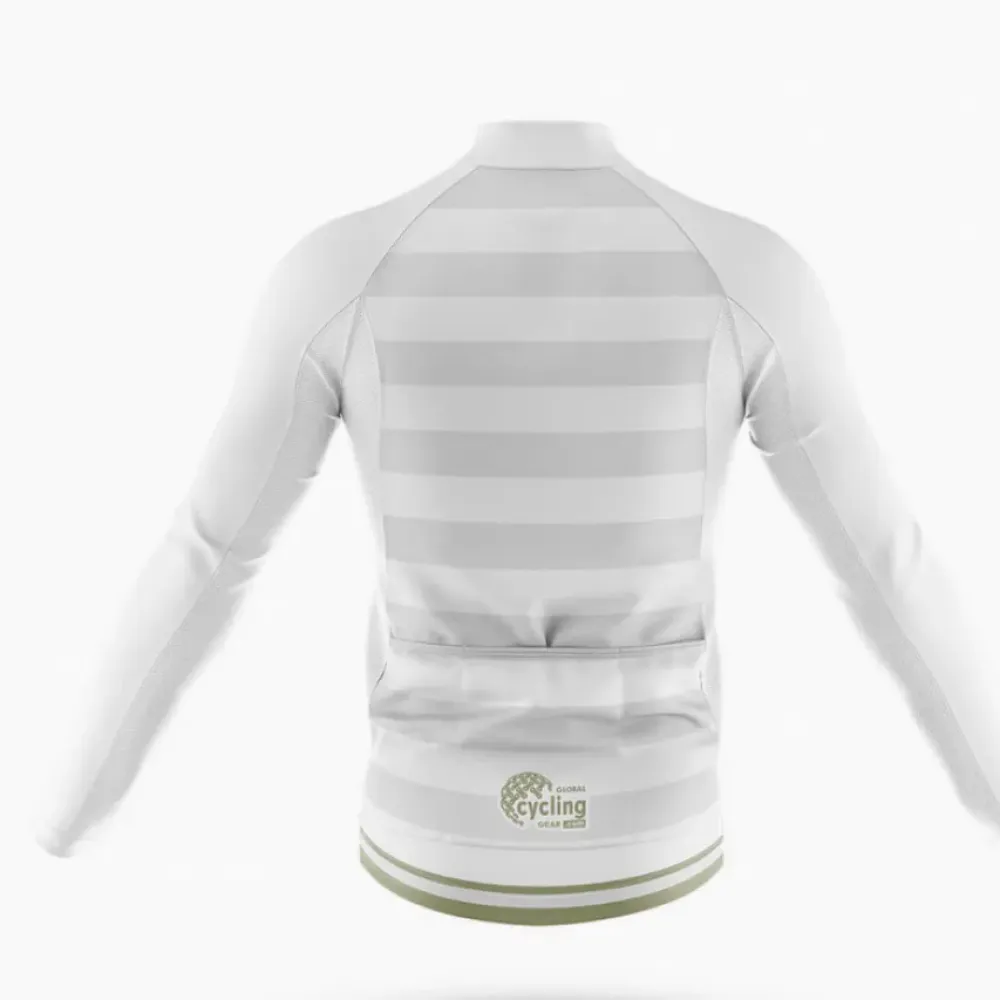 Texas S30 Cycling Bibs Breathable White/Green/Gray
