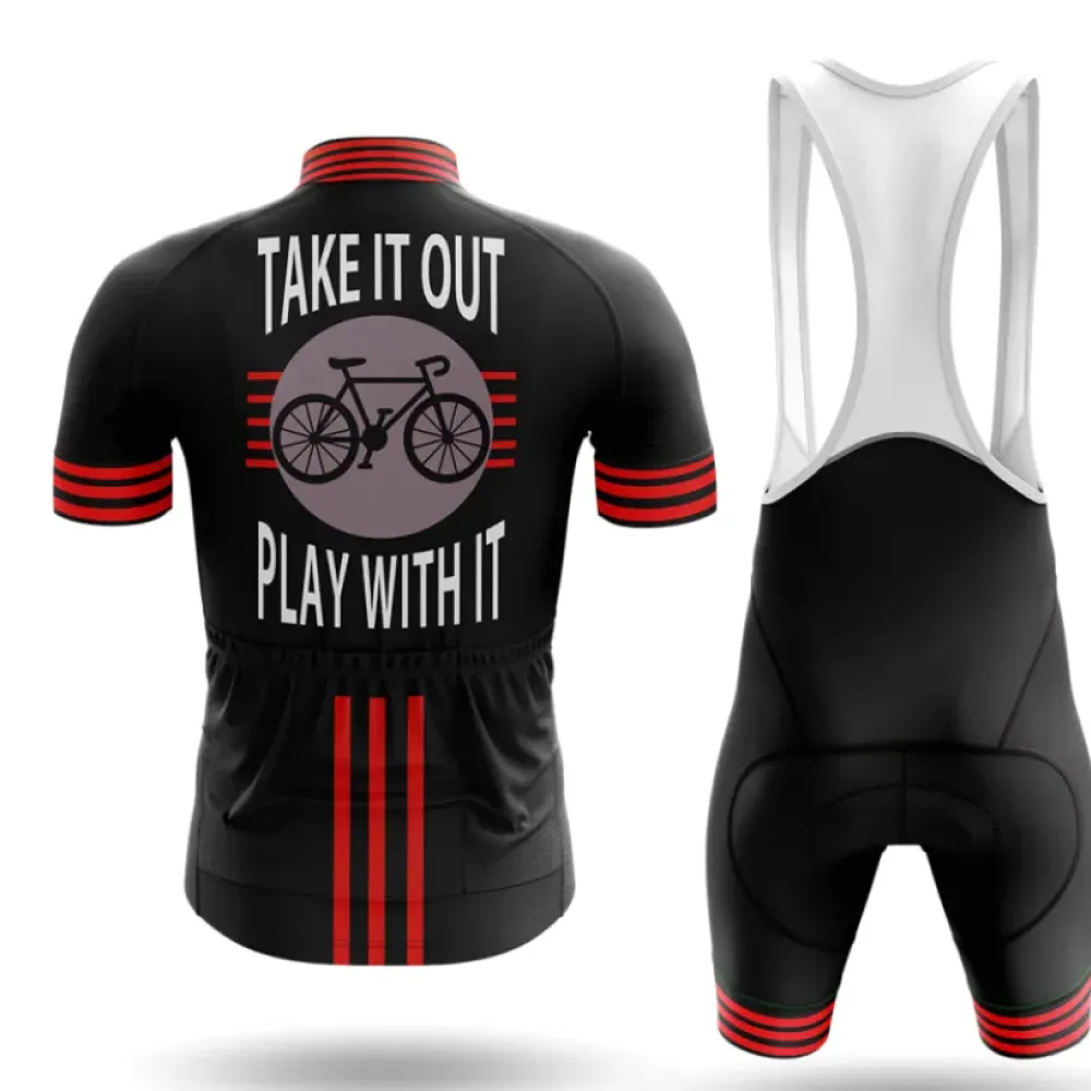 Cycle Gear Take It Out Cycling Kit Black/Red/White