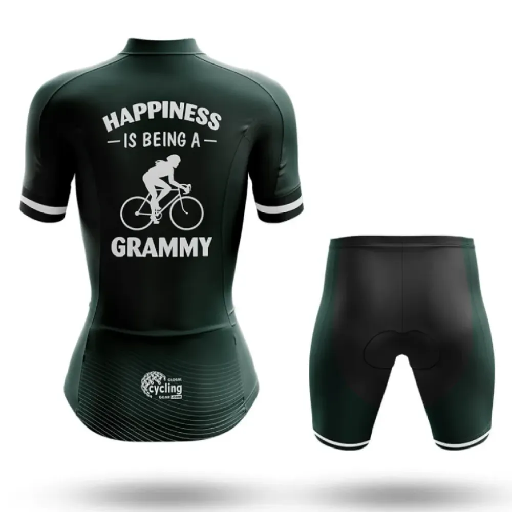 Happy Grammy Grammy Jersey Black/White/Green