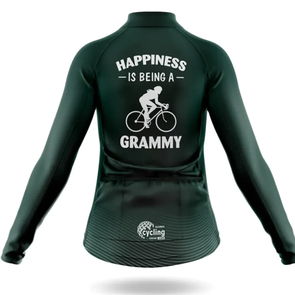 Happy Grammy Grammy Jersey Black/White/Green