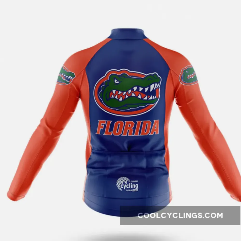 Florida Gators Cycling Kit Full Set Navy/Orange/Green