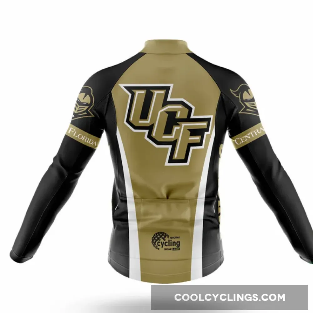 University of Central Florida Cycling Jersey Gold/Black/White