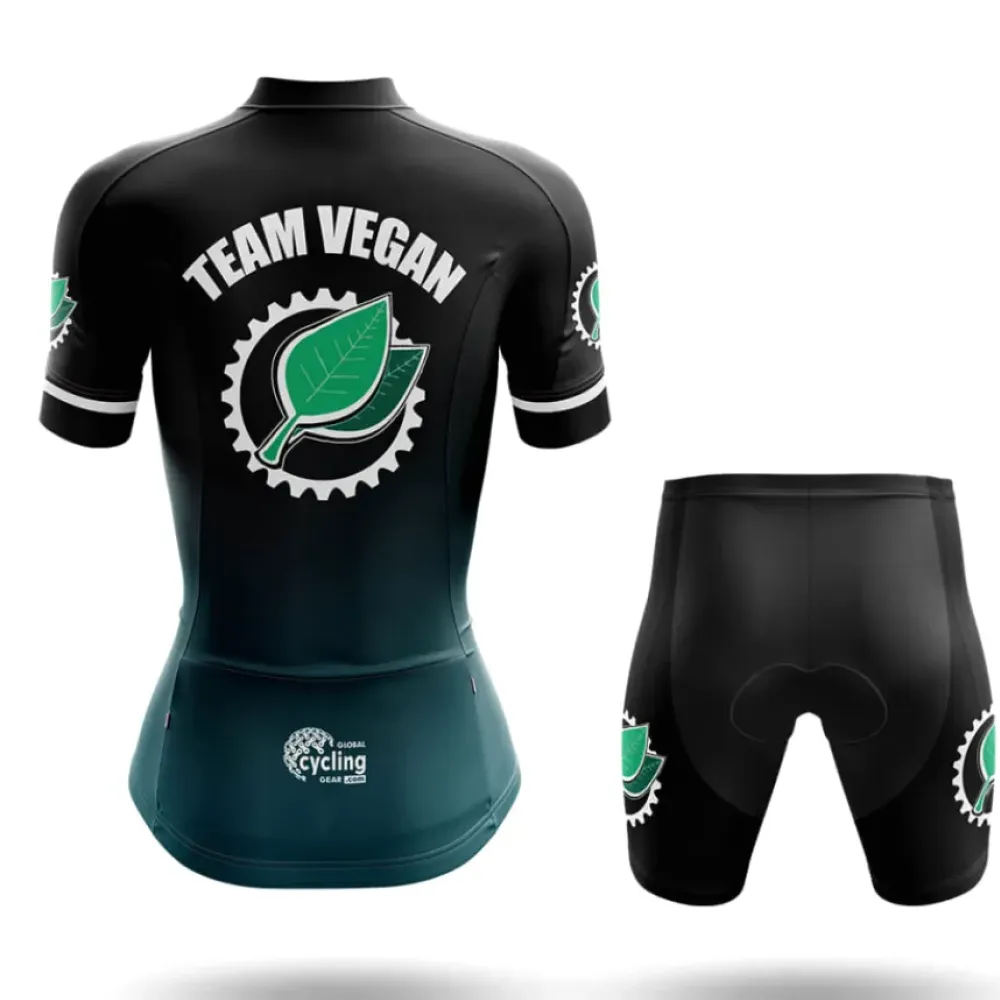 Team Vegan Eco-Friendly Black/Green/Teal