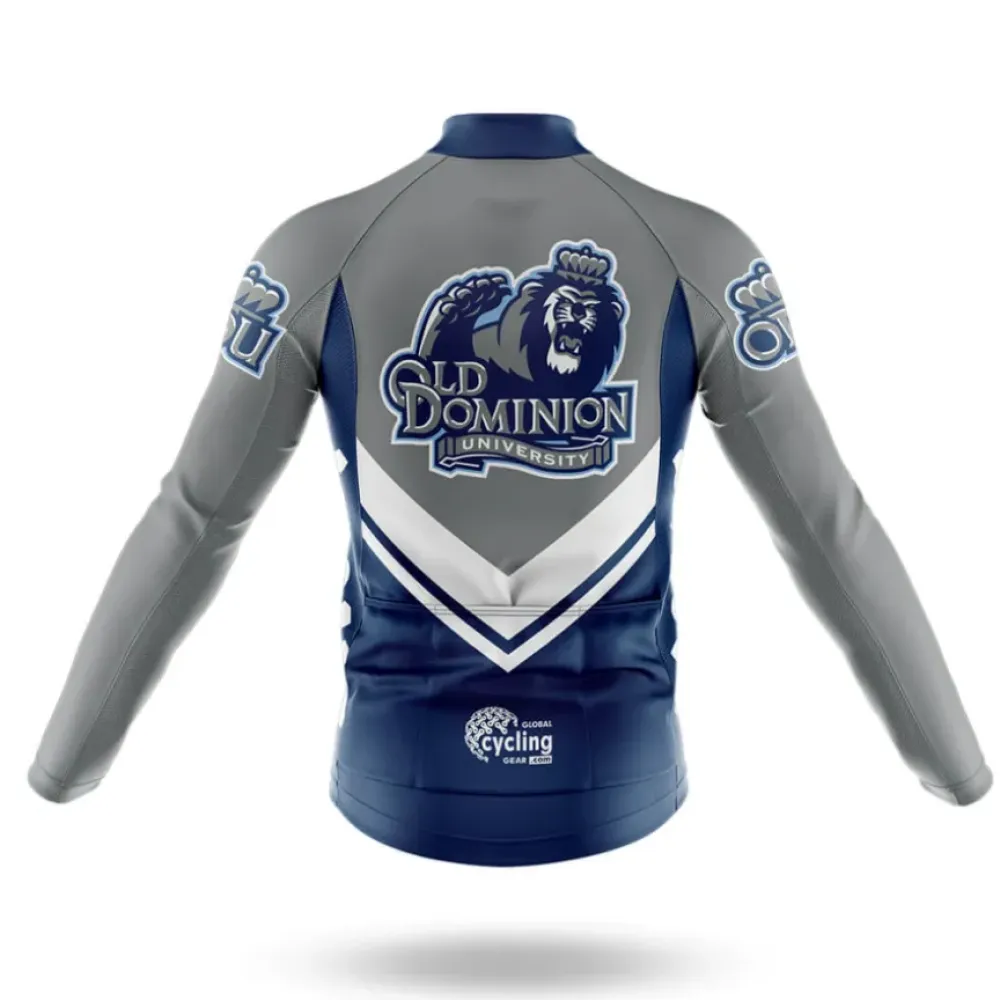 Old Dominion University Cycling Jersey Ver.3 Unique Design Navy/Gray/White