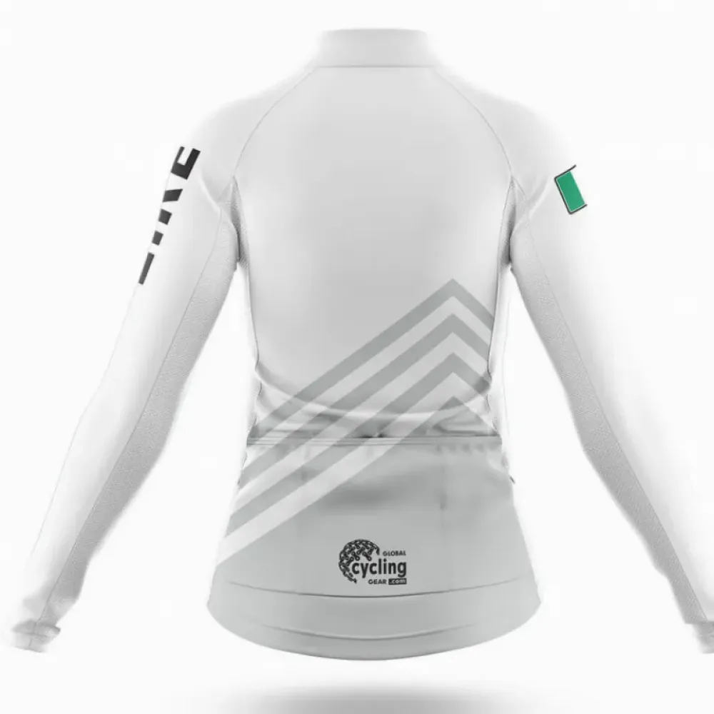 Éire S5 White Women Cycling Kit Full Set