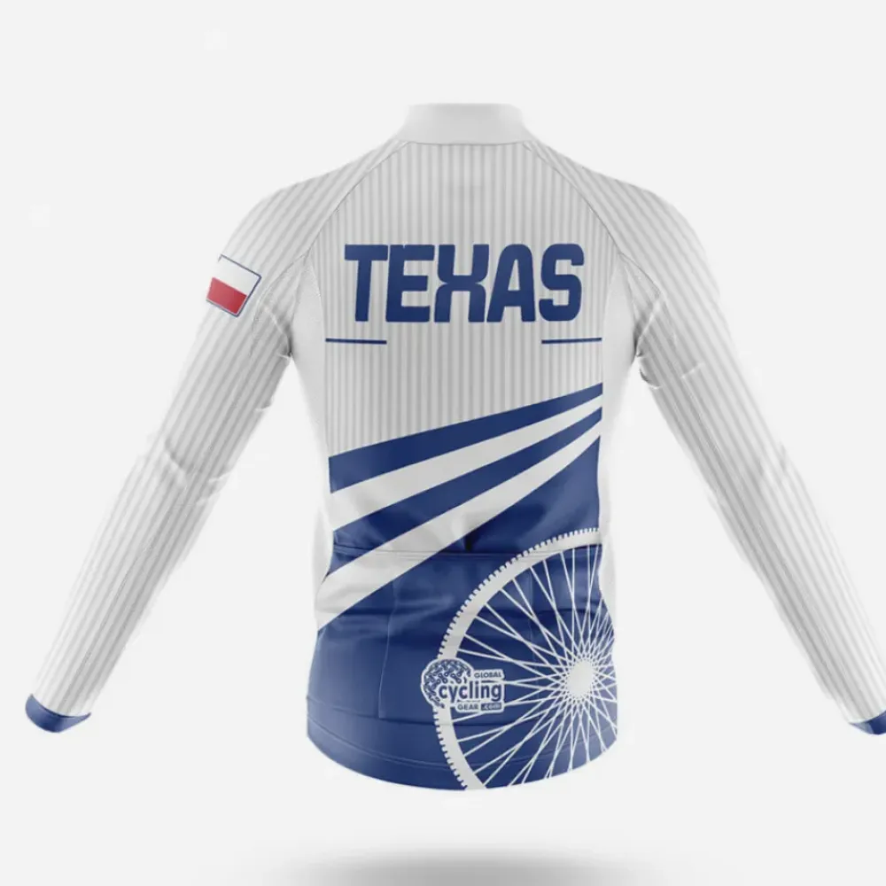 Texas S28 Cycling Bibs Breathable White/Black/Blue
