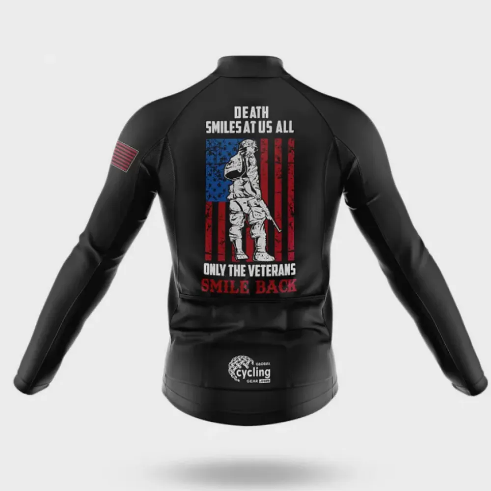 Veterans Smile Back Cycling Kit Black/Red/White