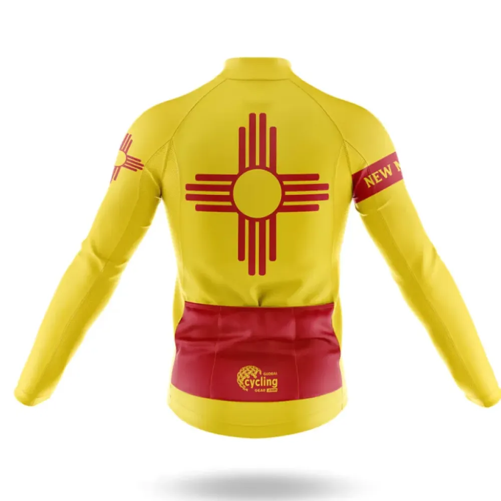 New Mexico Cycling Jersey Love Yellow/Red/Gold