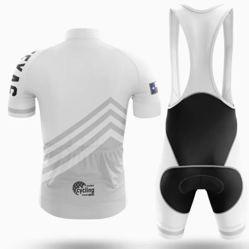 Texas S4 Cycling Jersey White/Grey/Red