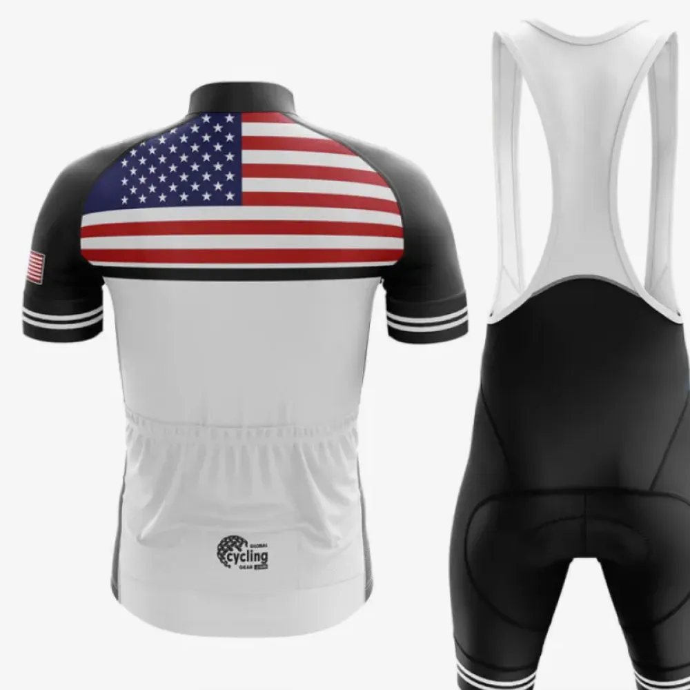 USA S12 American Flag Black/White/Red