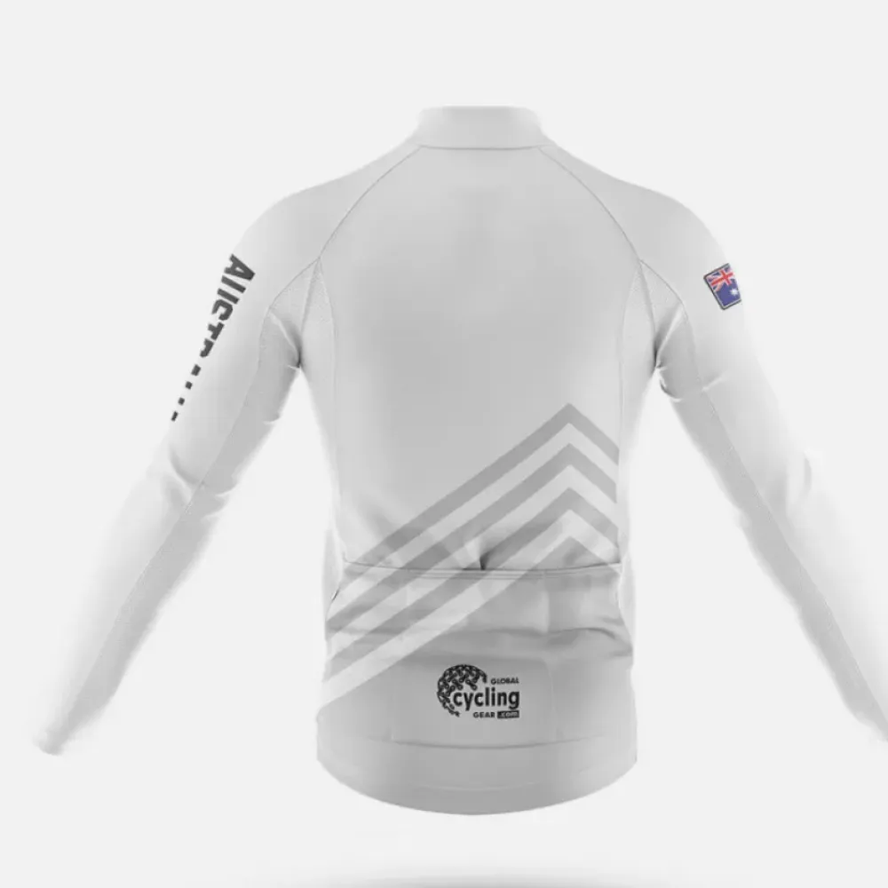 Australia S5 Cycling Bibs White/Black/Grey